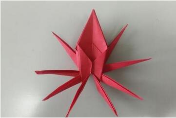 儿童手工折纸：简单章鱼的折法