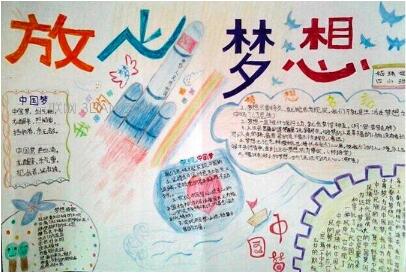 有关梦想的小小手抄报怎么画