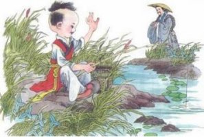 小儿垂钓古诗带拼音版 小儿垂钓的意思翻译、赏