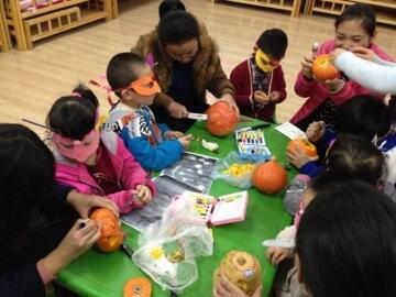 幼儿园万圣节亲子游戏大全