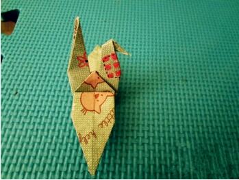 千纸鹤怎么折？千纸鹤的折法图解