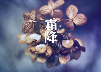 霜降养生注意5个预防 帮你顺利过渡到冬季