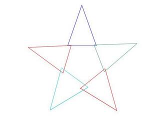 五角星怎么画？五角星的画法步骤图片