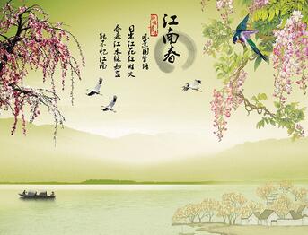 杜牧江南春古诗带拼音版 江南春绝句的意思诗意