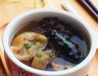 月子海参汤的做法