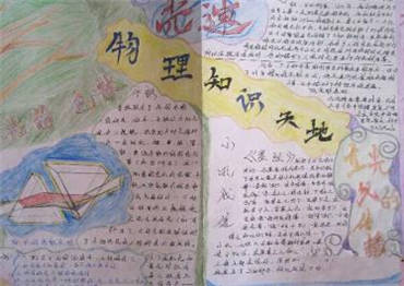物理手抄报内容图片大全