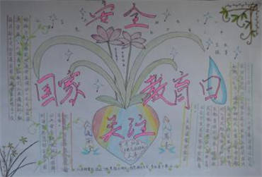 全国安全教育日手抄报内容图片大全