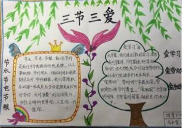 三爱三节手抄报内容图片