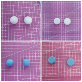 儿童节保卫萝卜彩泥手工制作