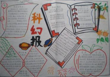 小学生科技小报手抄报内容图片