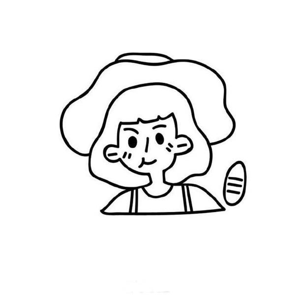 画一组大人小孩都喜欢的动物人物简笔画图片大全