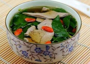 月子猪肝汤的做法