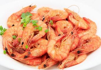 孩子咳嗽可以吃虾吗