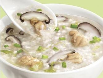 香菇鸡胸肉粥