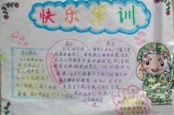 军训手抄报内容图片