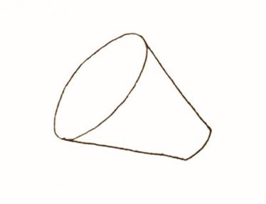 幼儿园喇叭简笔画步骤图片