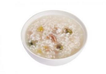 火腿蛋丝粥