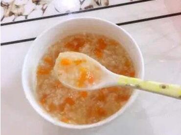 胡萝卜鳕鱼粥