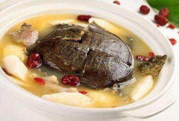 杞子猪手煲甲鱼汤