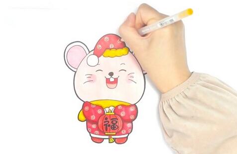 鼠年红包怎么做