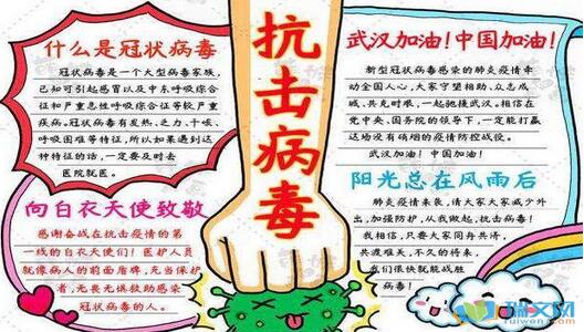 2020年的防疫手抄报