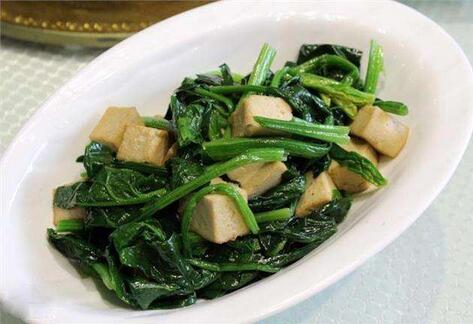 菠菜和豆腐一起吃会得结石吗