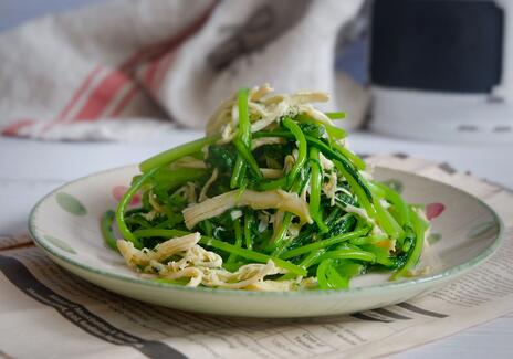 儿童茼蒿怎么做好吃