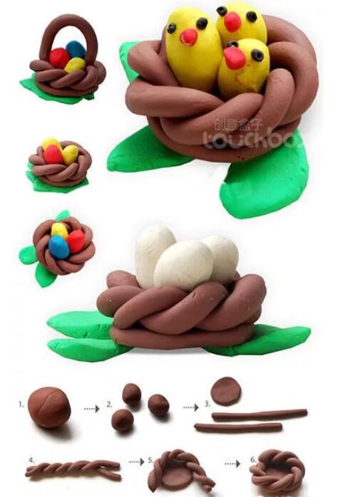 彩泥手工制作大全