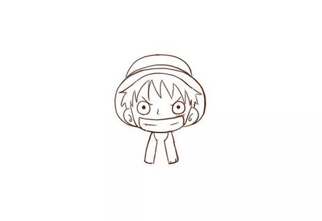 海贼王路飞简笔画画法