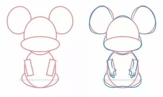 聪明的小老鼠多种简笔画画法