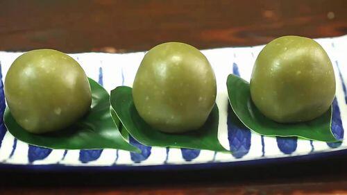 艾草青团的做法