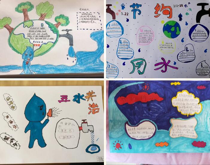 节约用水手抄报文字图片简单又漂亮