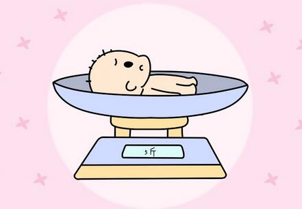 婴儿体重增长标准表