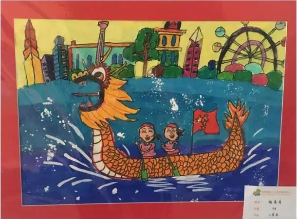 我的中国梦儿童画作品图片欣赏