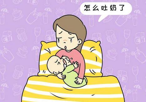 婴儿吐奶的原因