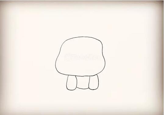 小狗简笔画教程图片