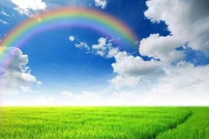 为什么雨后天上挂着彩虹