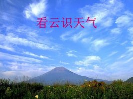 《看云识天气》教案教学设计