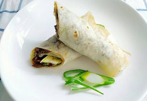 鸭肉卷梅干菜苦瓜