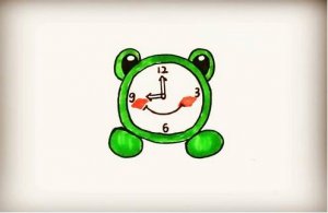 生活用品闹钟简笔画教程图片