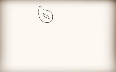 花朵马蹄莲简笔画教程图片