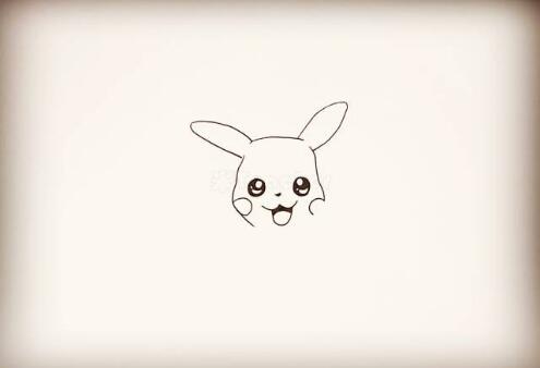 怎么画皮卡丘简笔画教程图片