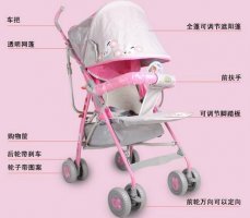 好孩子推车怎么折叠的操作步骤 一分钟学会