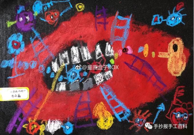 全国爱牙日主题儿童绘画合集