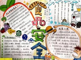 食品安全手抄报图片合集（30p）
