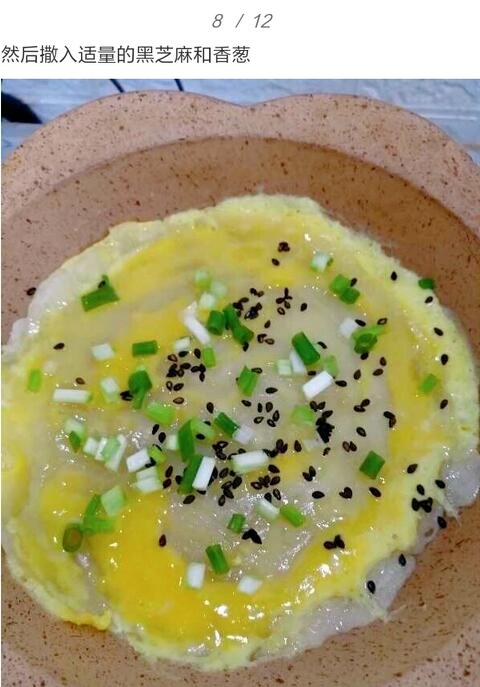 宝宝吃葱花鸡蛋饼制作方法