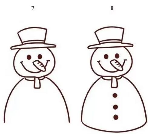 圣诞节简笔画：圣诞老人/麋鹿/圣诞树