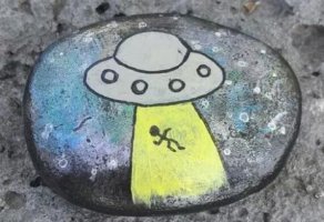适合孩子的石头画，训练孩子的想象力