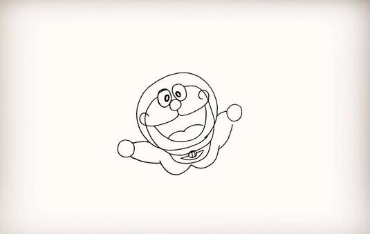 哆啦a梦简笔画怎么画步骤图片