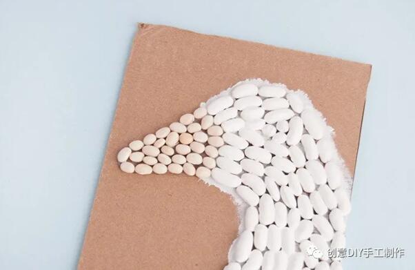 一学就会的种子粘贴画